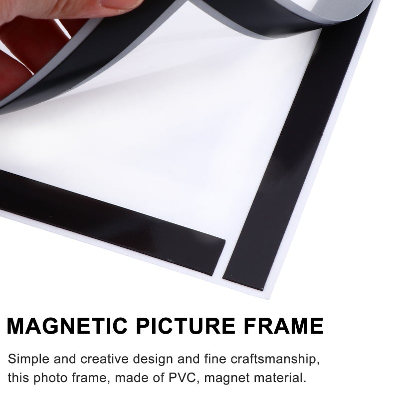 2 pcs Magnetic Poster Frame PVC Picture Frame Photo Minimalist Certificate Frame - Image 2