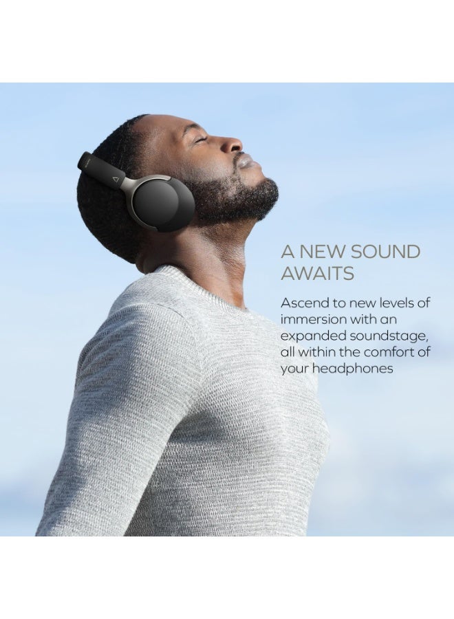 Creative Zen Hybrid SXFI Wireless Over-Ear Headphones with Super X-Fi Technology, Adaptive Hybrid Active Noise Cancellation, Ambient Mode, Up to 70 Hours (ANC Off), Low Latency Mode (Light Gray) - Image 4