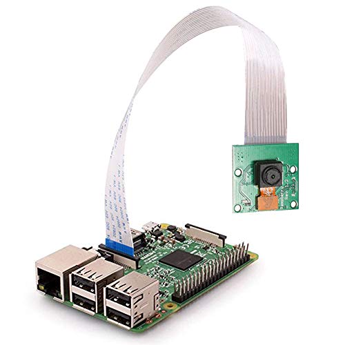 DORHEA Raspberry Pi Mini Camera Video Module 5 Megapixels 1080p Sensor OV5647 Webcam for Raspberry Pi Model A/B/A+/B+, Pi 2B and Raspberry Pi 3B, Pi 3 B+, Raspberry Pi 4 B - Image 1
