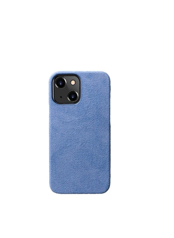 Generic - For Iphone 16Pro Mobile Phone Case For Iphone15 Half Package 11XSMax Microfiber Suede 14 High-grade Protective Cover-Color:Deep Space Ash-Applicable Model:For Apple XR - Image 1