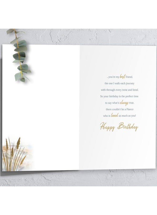 HEJOYN Funny Birthday Card for Fiance，Fiance gifts for him，romantic Fiance Birthday Gift from Fiancee - Image 2