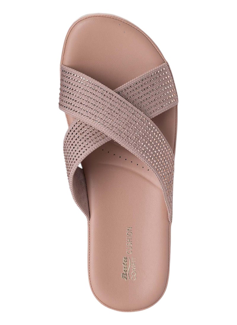 Bata - Comfit Casual Flat Slip On Sandals - Image 1