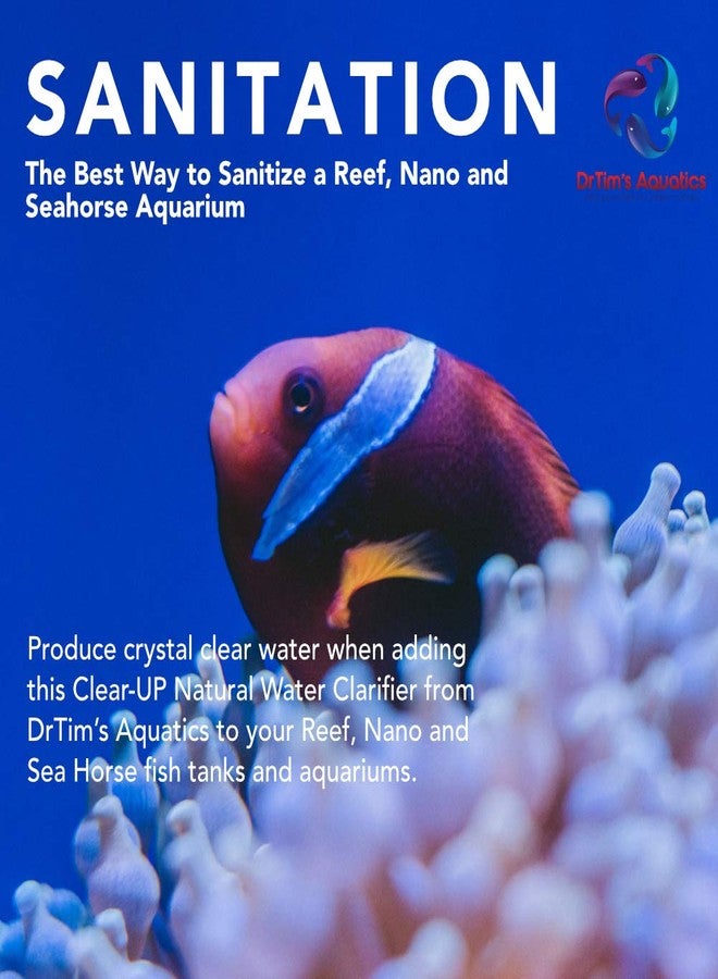 DrTim's Aquatics DrTim’s Aquatics Clear-Up for Reef Aquariums - 8 oz - Natural Water-Polishing Formula - Clears Cloudy Water, Enhances Filter Performance & Supports Crystal-Clear Display - Image 3