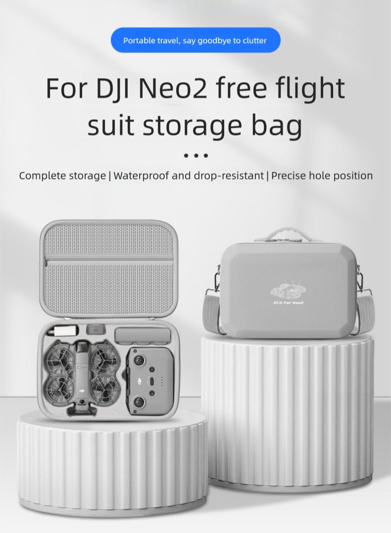 For DJI NEO2 حقيبة تخزين كاميرا رياضية | حقيبة حمل محمولة مع حزام كتف، مقاومة للماء والصدمات - Image 1