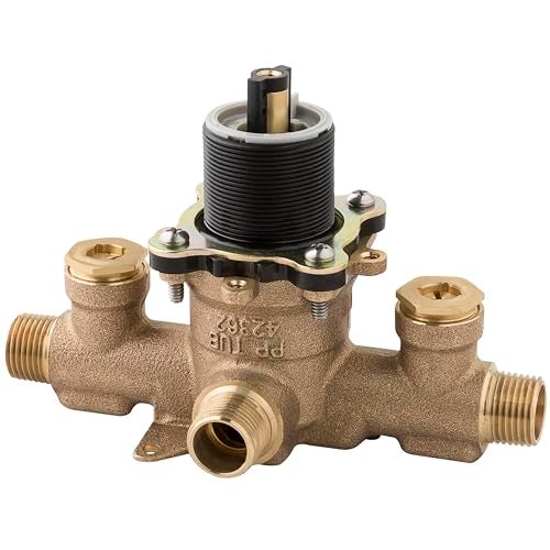 Pfister PermaBalance 0X8 Series Tub & Shower Rough-In Valve and Pressure Balance Cartridge, Universal Fittings, 0X8340A - Image 1