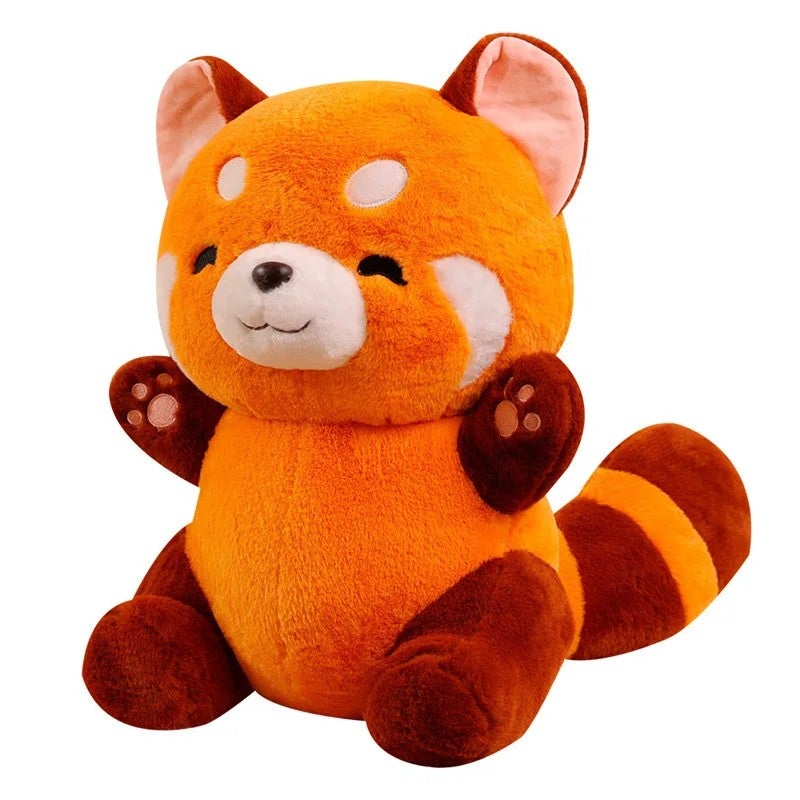Y&D Cross-Border Super Soft Plush Raccoon Doll – Stuffed Animal Toy for Kids & Teens, Transformable Youth Peripheral That Turns Into an Adorable Red Panda Plushie - Image 2