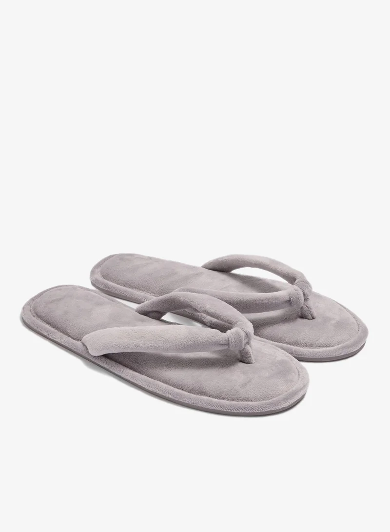 ماتلان شباشب فليب فلوب مخملية رمادية