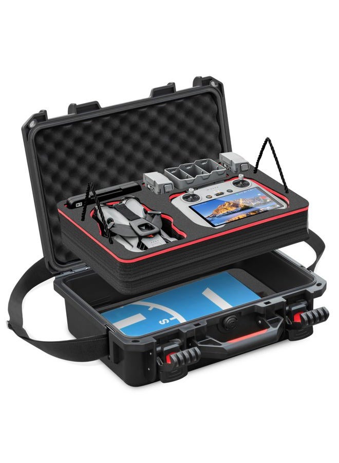 ستارت آر سي ستارت آر سي حقيبة حمل صلبة ومقاومة للماء مزدوجة الطبقة لـ DJI Mini 5 Pro 4 Pro 3 3 Pro