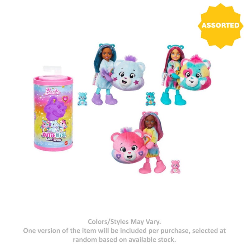 Barbie Cutie Reveal Care Bears Series 2 Chelsea Doll Playset (Assorted) - Image 1