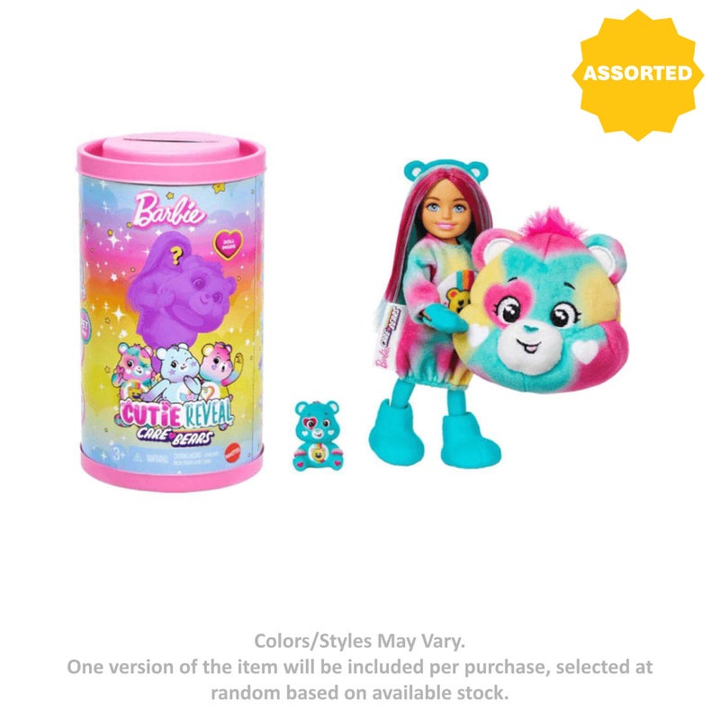 Barbie Cutie Reveal Care Bears Series 2 Chelsea Doll Playset (Assorted) - Image 2