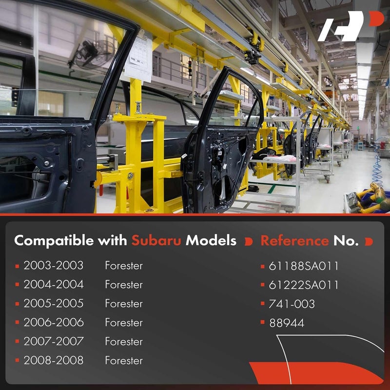 A-Premium Power Electric Window Regulator with Motor for Subaru Forester 2003-2008 Front Driver Side - Image 3