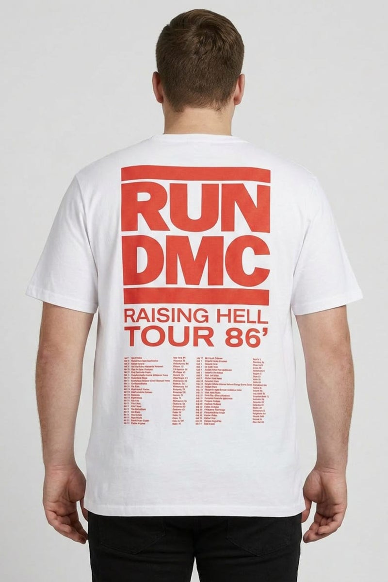 GAP Men Crew Neck Short Sleeve Graphic Print T-Shirt, White - Image 4