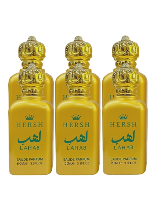 FAKHAMA 6 Pieces Hersh Lahab Perfume For Men 100ml EDP - Image 1
