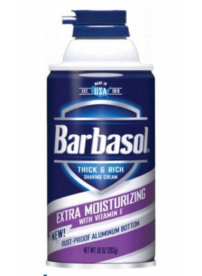 Barbasol Thick & Rich Shaving Cream Extra Moisturizing10 Oz