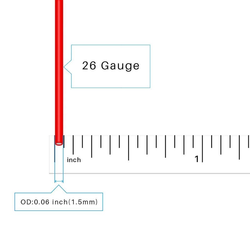 BNTECHGO سلك سيليكون BNTECHGO 26 قياس لفة 250 قدم أبيض مرن 26 AWG نحاس معزول مجدول - Image 3