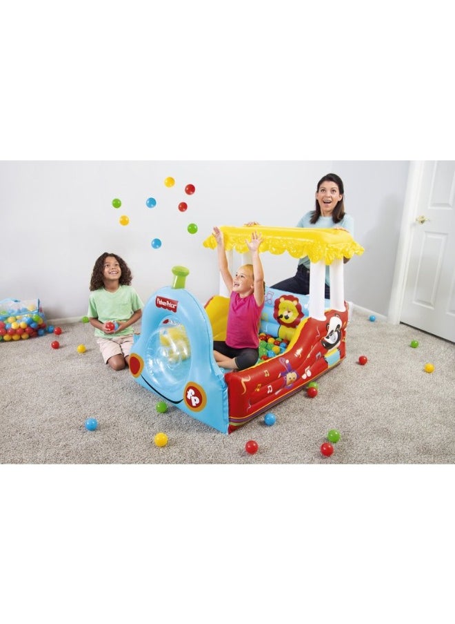 Bestway Train Ball Pit, 1.32m x 94cm x 89cm  - Image 1