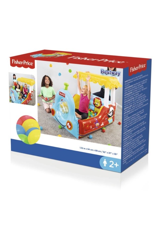 Bestway Train Ball Pit, 1.32m x 94cm x 89cm  - Image 4