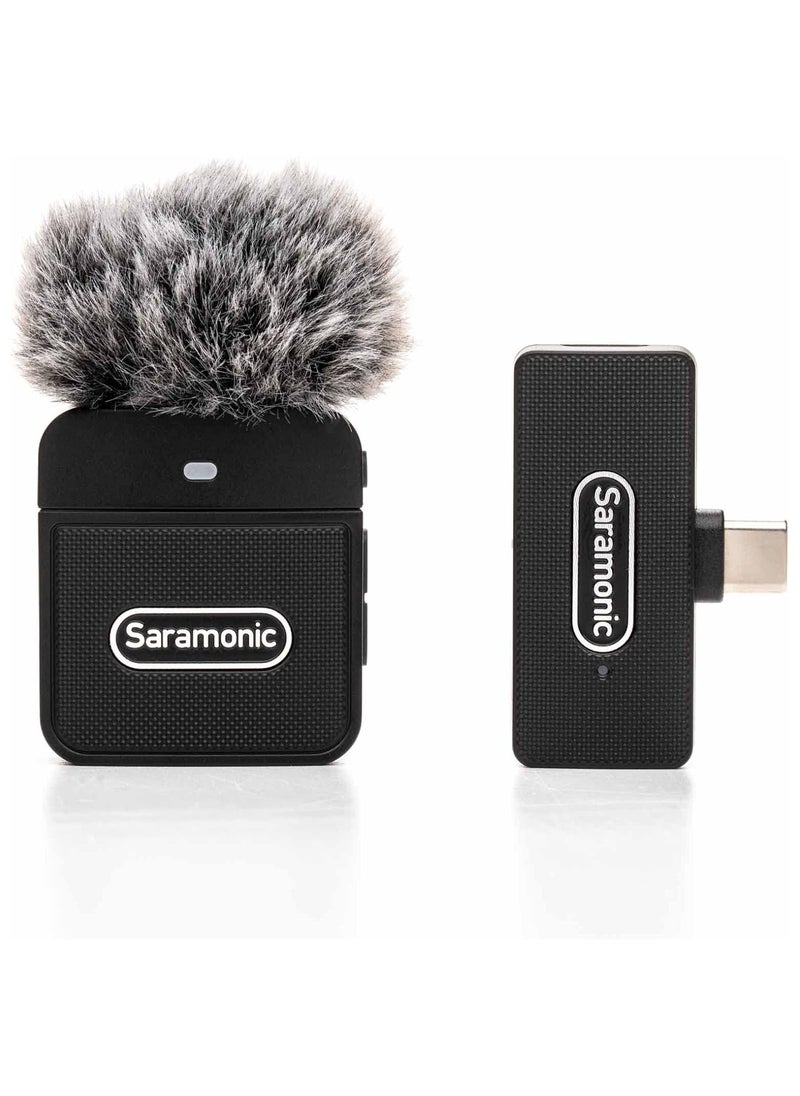 Saramonic Saramonic Blink 100 B5 Ultra-Portable Clip-On Wireless Mic System w/USB-C Receiver for iPhone 15, Android, Newer iPads & Computers  - Image 1