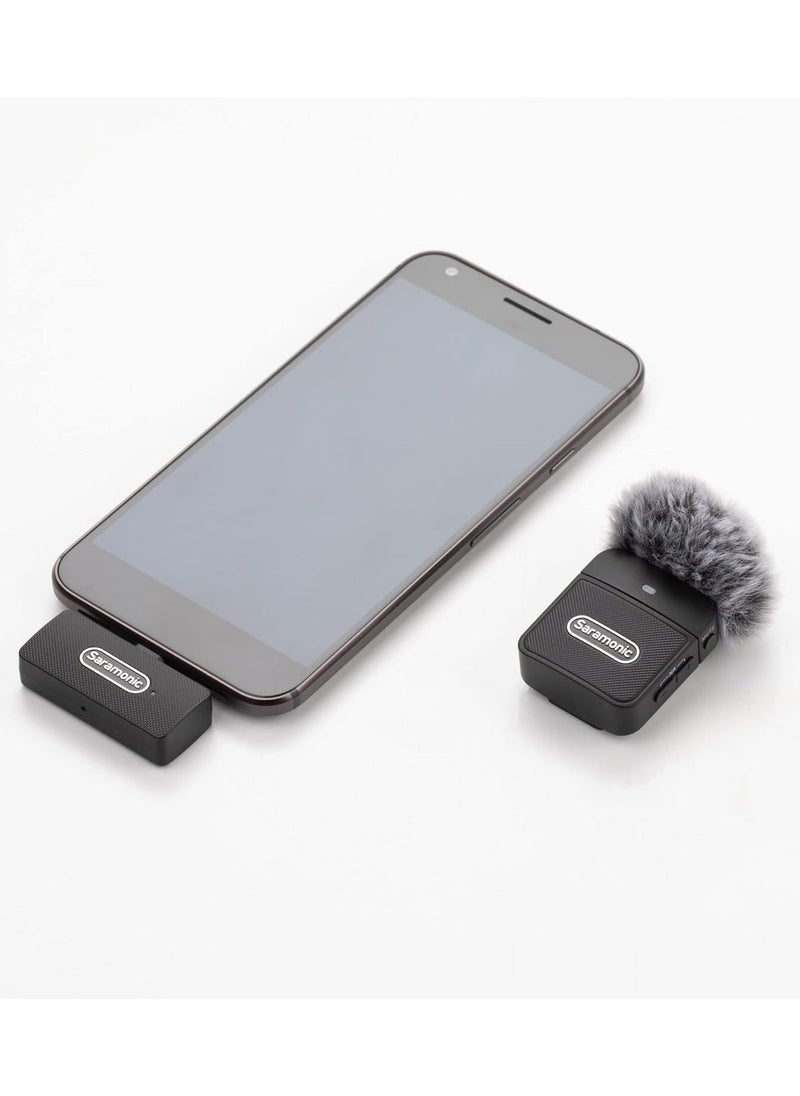 Saramonic Saramonic Blink 100 B5 Ultra-Portable Clip-On Wireless Mic System w/USB-C Receiver for iPhone 15, Android, Newer iPads & Computers  - Image 3