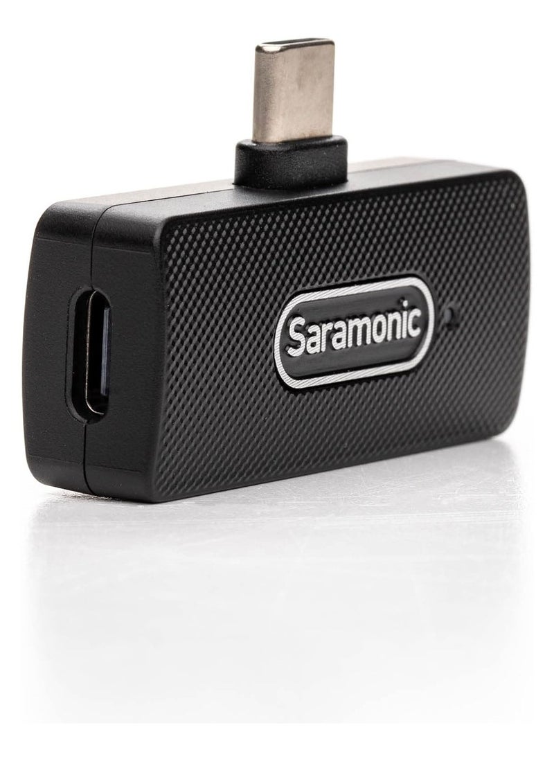 Saramonic Saramonic Blink 100 B5 Ultra-Portable Clip-On Wireless Mic System w/USB-C Receiver for iPhone 15, Android, Newer iPads & Computers  - Image 4