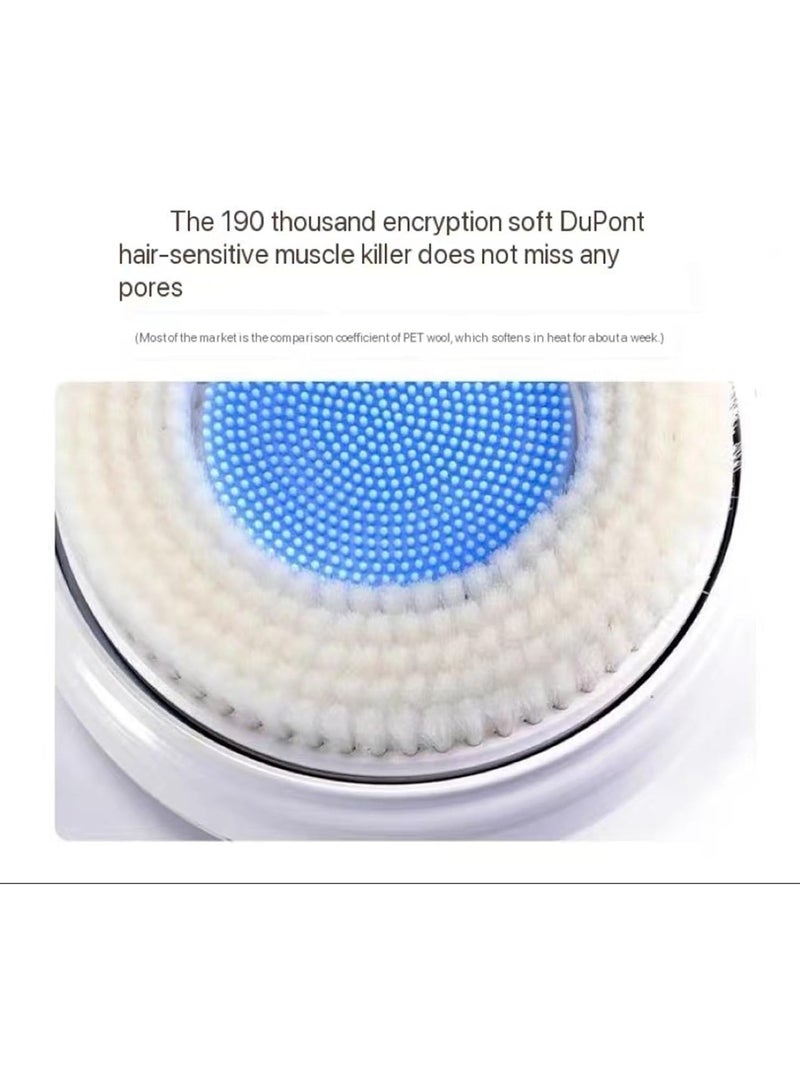 عام مقشات الظهر المثبتة على الحائط، فرشاة الاستحمام الكهربائية للظهر، مقشاة ذكية للظهر، دوران 360 درجة ومقاومة للماء بمعيار IPX4، وسادة تنظيف الجلد المتقشرة - Image 5