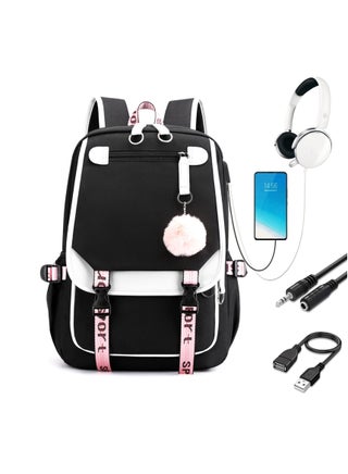 School bag for Girls Kids Elementary Middle High School College Student 21L Casual Daypack Children Schoolbag with USB Charging Port - pzsku/ZA6C558040D339AB9A73FZ/45/_/1701001510/61e084fc-00eb-44c6-8c45-7b8372c96ea0