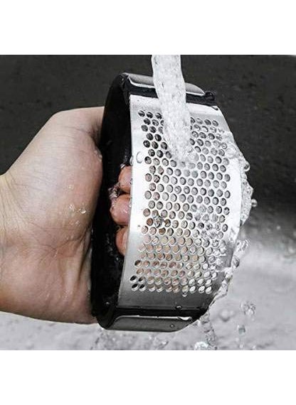 Pass Pass pass pass Garlic Press Garlic Crusher Ginger ChopperStainless Steel Kitchen  - Image 4