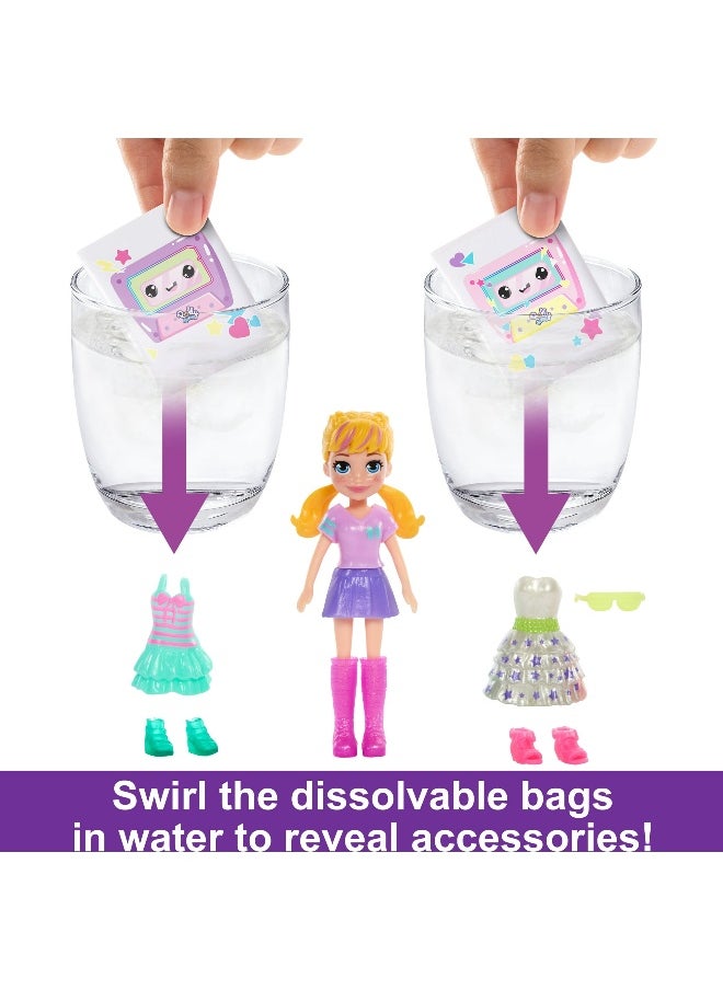 Polly Pocket Polly Pocket Disco Dance Fashion Reveal Doll (17.6 cm)  - Image 3