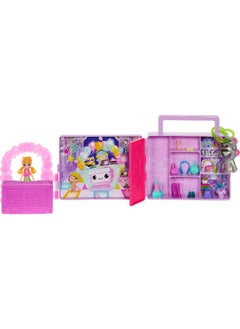 Polly Pocket Polly Pocket Disco Dance Fashion Reveal Doll (17.6 cm)  - Image 1