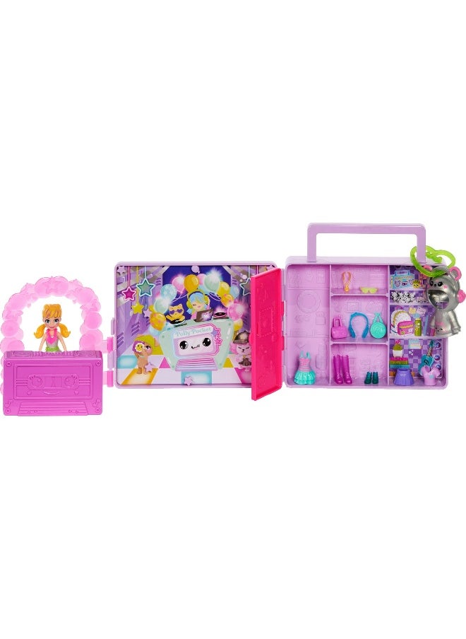 Polly Pocket Polly Pocket Disco Dance Fashion Reveal Doll (17.6 cm)  - Image 1