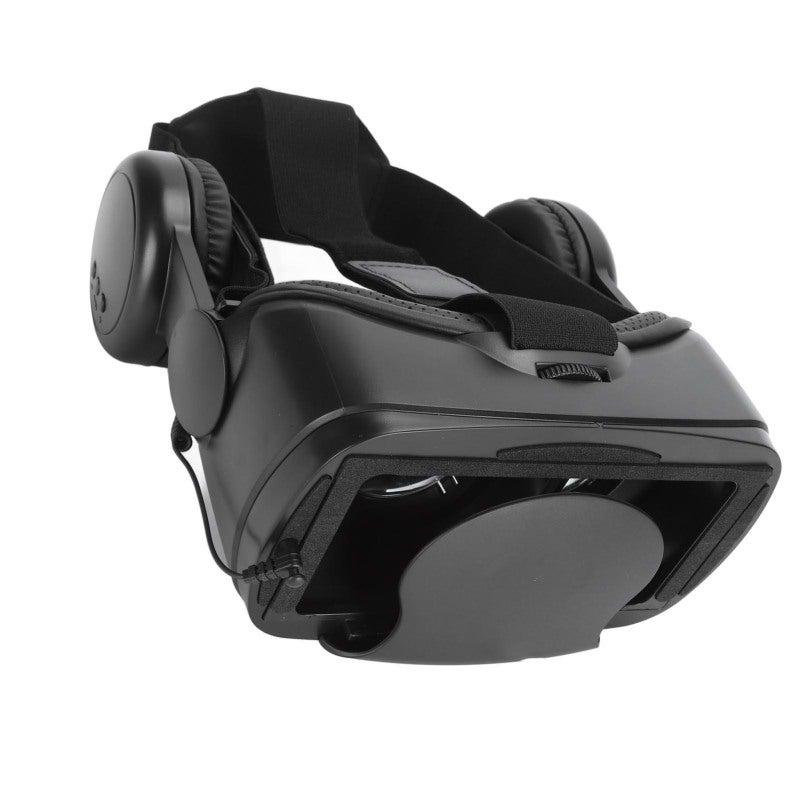 سماعة الواقع الافتراضي - سماعة نظارات VR متوافقة بعرض 5-7 إنش - مسافة بين الحدقتين قابلة للتعديل - زاوية رؤية واسعة 110 درجة - سماعة نظارات واقع افتراضي ثلاثية الأبعاد للهواتف الذكية - Image 3