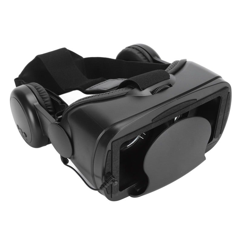 سماعة الواقع الافتراضي - سماعة نظارات VR متوافقة بعرض 5-7 إنش - مسافة بين الحدقتين قابلة للتعديل - زاوية رؤية واسعة 110 درجة - سماعة نظارات واقع افتراضي ثلاثية الأبعاد للهواتف الذكية - Image 2