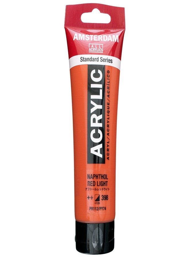Amsterdam Standard Series Acrylic Tube 120ml Naphthol Red Light 398 (17093982) - Image 2