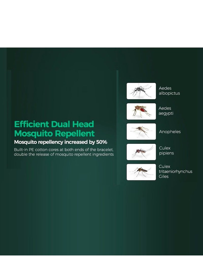 Generic Aromatherapy Essential Oil Diffuser Bracelet Mosquito Repellent Bracelets, Natural Insect Repellent Wristband,  For Kids Adults Outdoor  - Image 5
