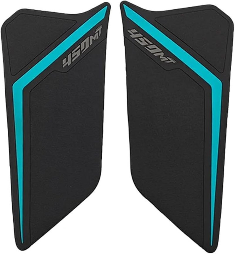 CFMOTO 450MT 2024 Motorcycle Anti Slip Fuel Tank Knee Grip Pads Side Blue - Image 1