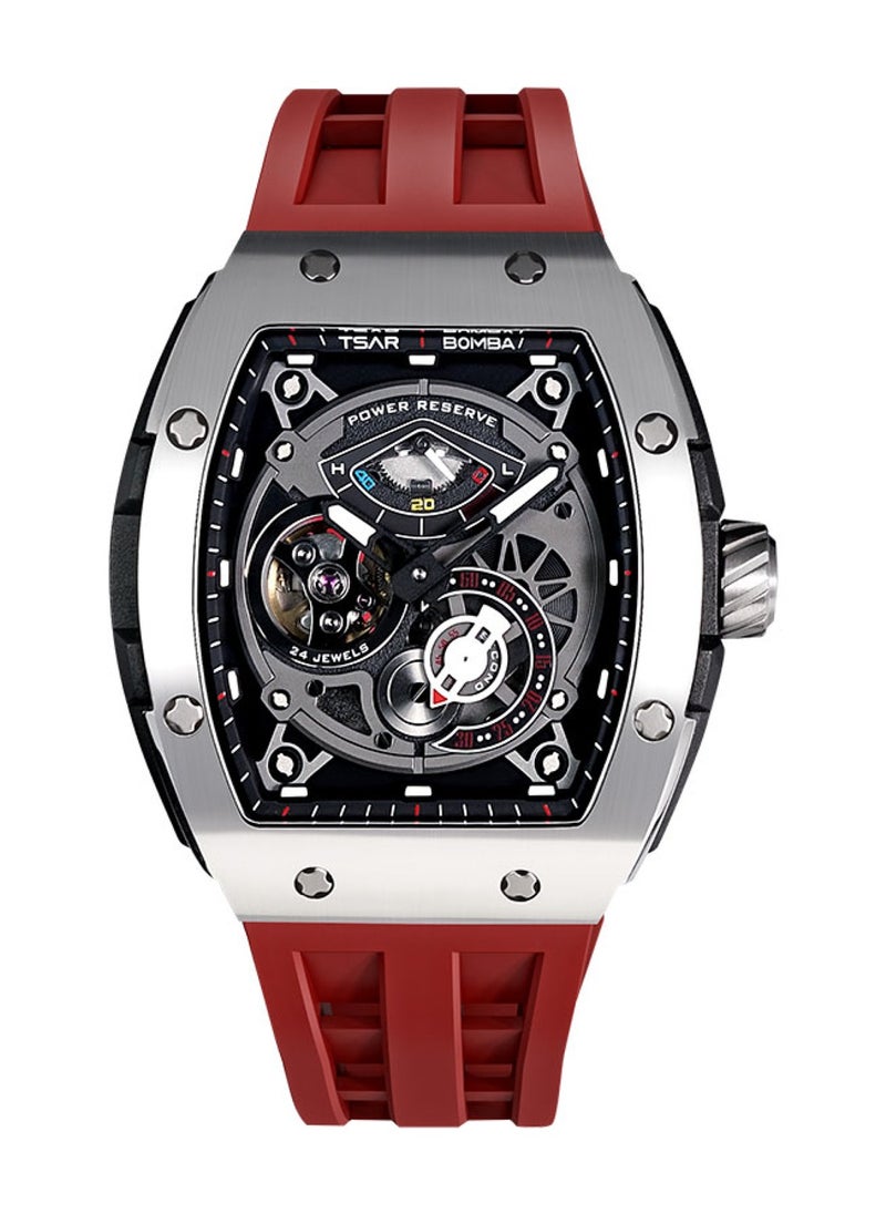 TSAR BOMBA - Elemental Series Automatic Mechanical Kinetic Energy Display Watch TB8210A-01 - 44mm - Image 1