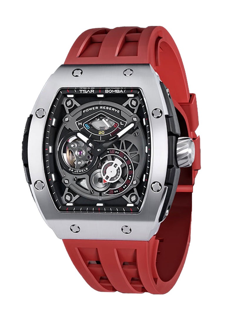 TSAR BOMBA - Elemental Series Automatic Mechanical Kinetic Energy Display Watch TB8210A-01 - 44mm - Image 1