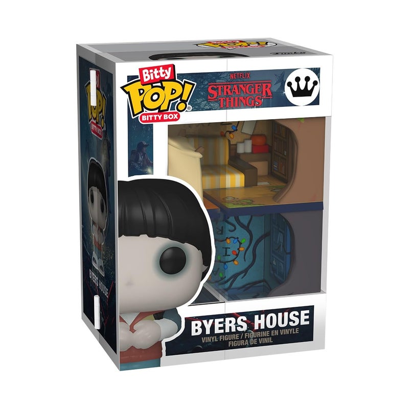 Funko Bitty Pop! Bitty Boxes: Stranger Things - Byers House Playset with 2 0.9 Inch (2.2 Cm) Tiny Mini Figures - Collectable Display Case with Interior Scene and Storage - Gift Idea - Image 3