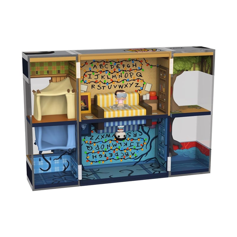 Funko Bitty Pop! Bitty Boxes: Stranger Things - Byers House Playset with 2 0.9 Inch (2.2 Cm) Tiny Mini Figures - Collectable Display Case with Interior Scene and Storage - Gift Idea - Image 2