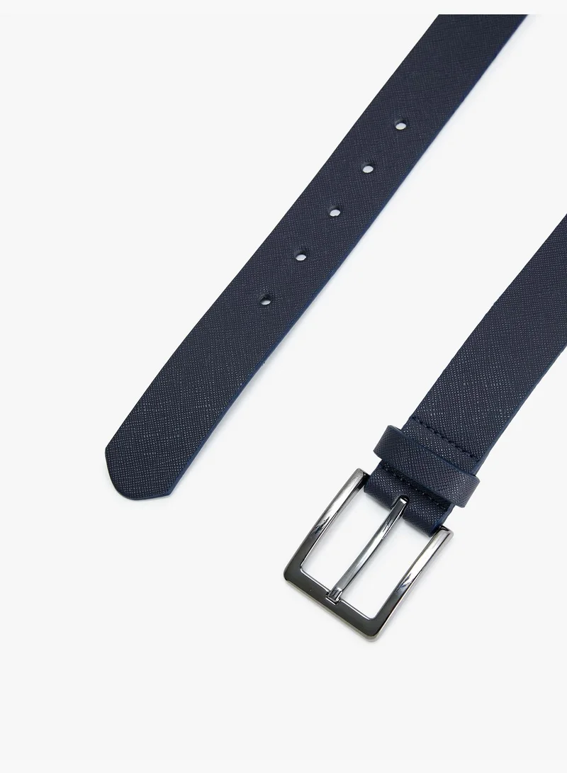 KOTON Metal Buckle Detail Faux Leather Belt