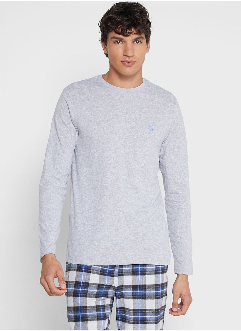 BURTON - Checked Pyjama Set - Image 1