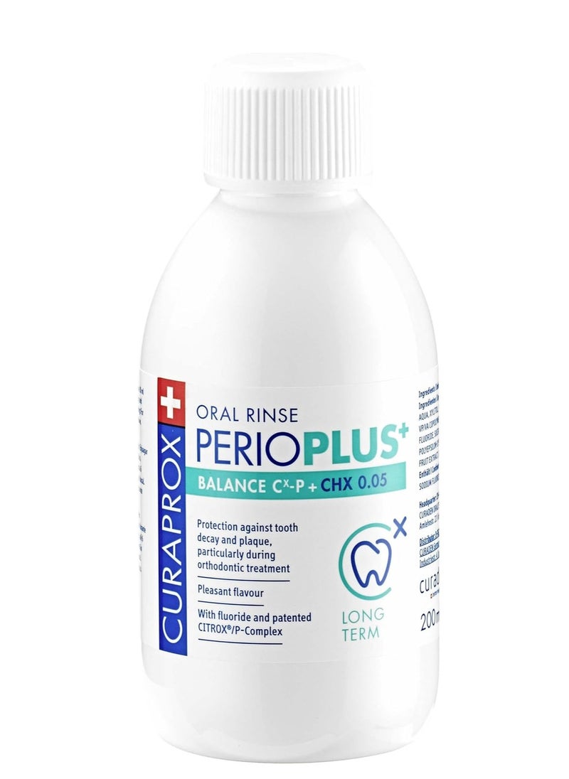 Perio Plus Balance CHX 0.05% Mouthwash 200ml - pzsku/ZA6C5EBA3F99CDC15355CZ/45/_/1710250568/fec9c215-eb11-4c50-bfb7-a50dca934fff