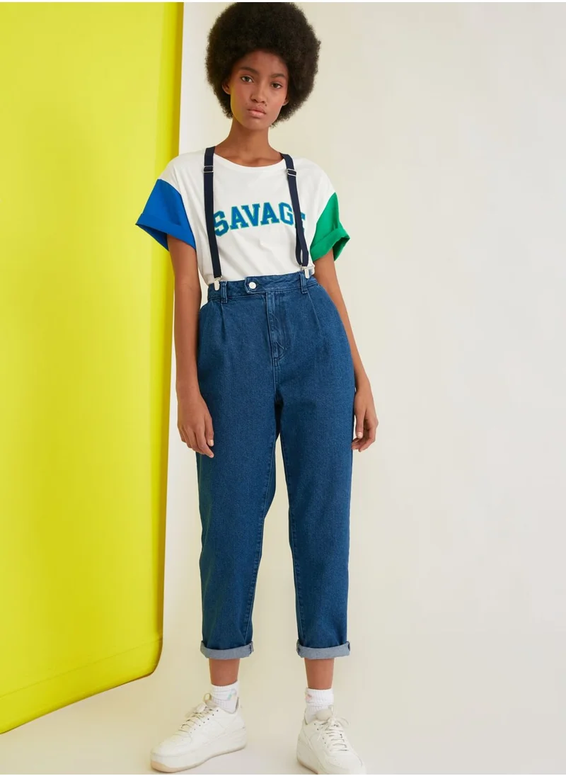 trendyol High Waist Mom Jeans