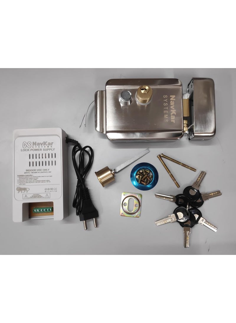 NAVKAR SYSTEMS NAVKAR SYSTEMS Electronic Lock with Switch Power Supply Multi Colour  - Image 2