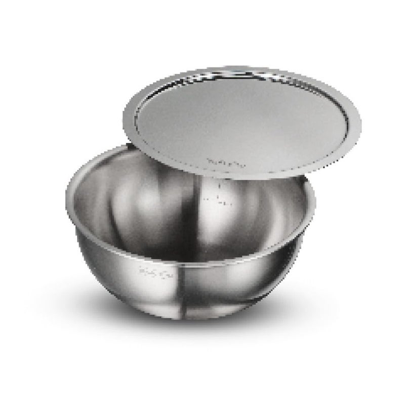 TRAMONTINA Tramontina Aeion 22 cm TriPly Stainless Steel Tasla with Lid - 3.0L w/Measuring Scale, Non-Toxic, Induction Ready, NSF Certified, Superior Heat Retention & Even Heating, Serve 3-4, 10 Years Warranty - Image 1