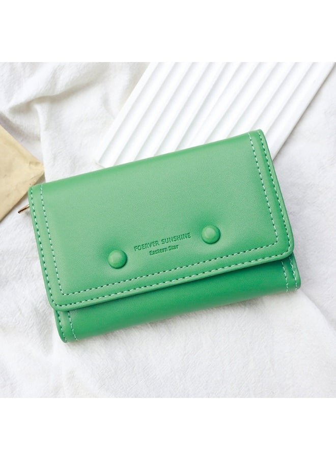 Mark Fairwhale New Multi Slot Three Fold Large Capacity Card Bag Lntegrated Multi Functional Wallet 