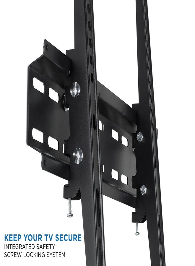 Mount-It! Tilting Flatscreen Wall Mount TV for 30, 32, 37, 39, 40, 42, 43, 47, 49, 50, 55 inch LED, LCD, and Plasma televisions - 77 lbs Capacity, 2" Low Profile Design, Max VESA 400 x 400 - Image 4