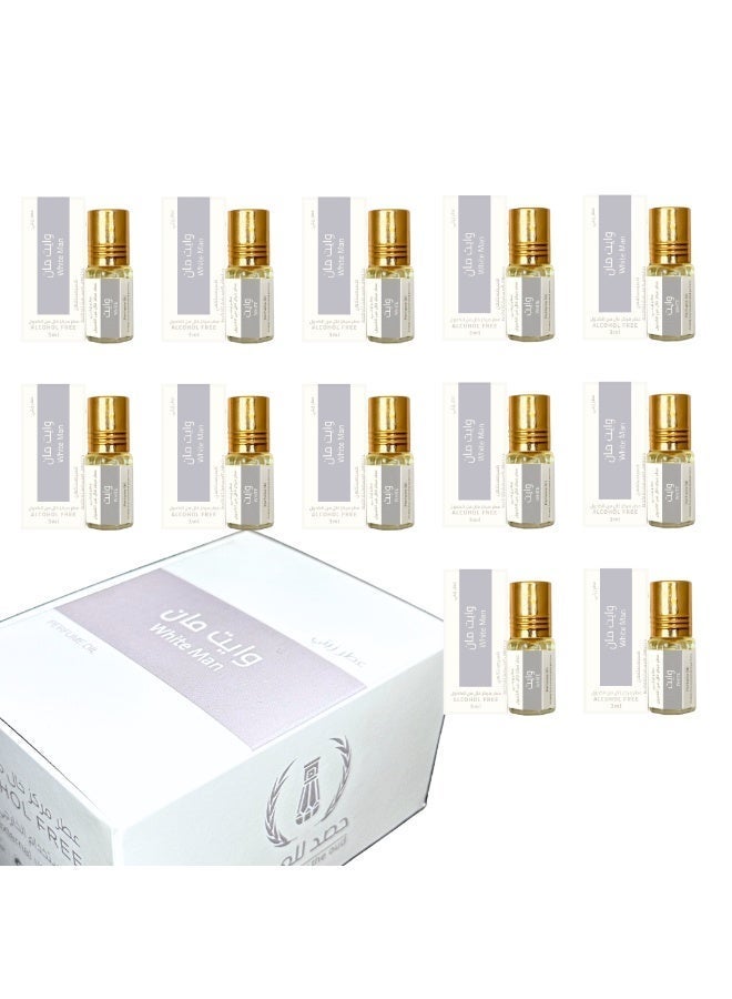 HASD-OUD Giveaway Box | White Man For Men | Fragrance Oil | 12 Quarter Tola Bottles Inside - Image 1