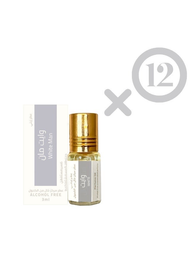 HASD-OUD Giveaway Box | White Man For Men | Fragrance Oil | 12 Quarter Tola Bottles Inside - Image 3