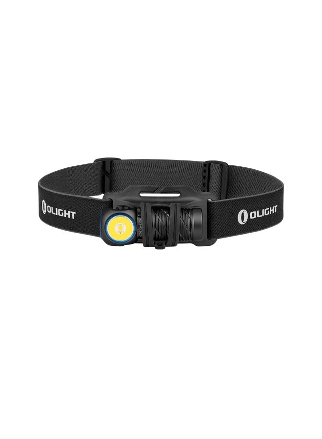 Olight Perun 2 Mini Headlamp (Black), Rechargeable LED Flashlight, 1100 Lumens, 150m Beam, 10 Days Runtime for Camping, Hiking, Work - Image 1